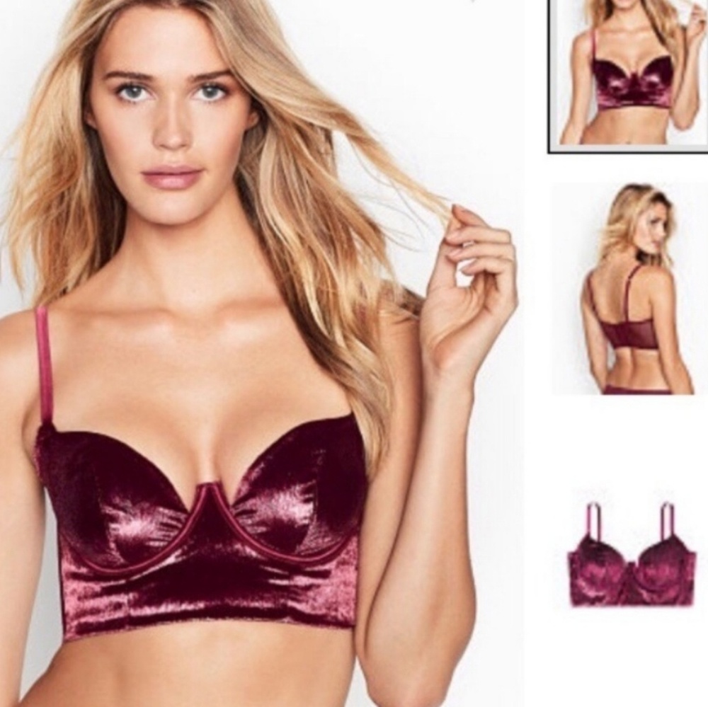 Berry velvet Victoria secret bra 34D